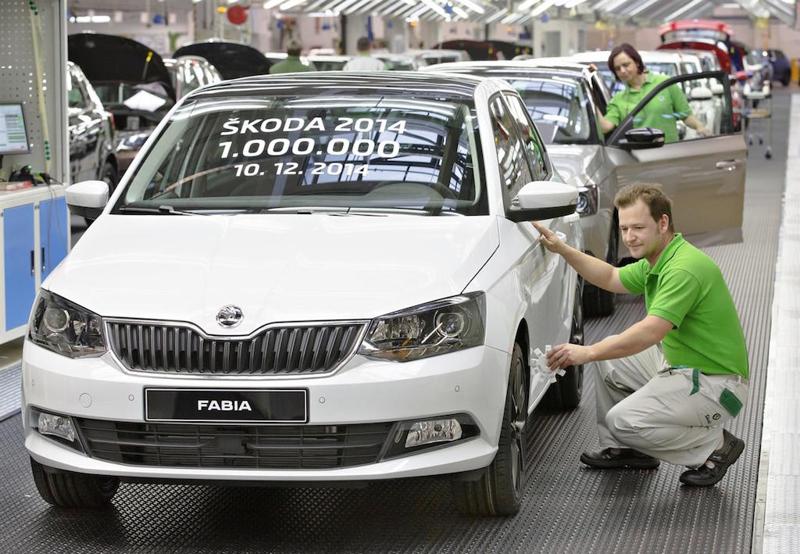 Una Fabia la milionesima vettura ŠKODA prodotta Una Fabia la milionesima vettura ŠKODA prodotta