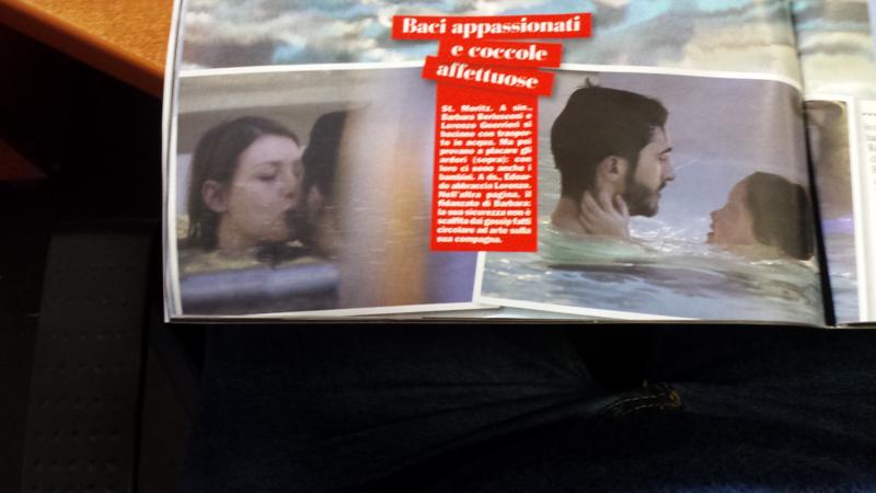 Barbara Berlusconi, terme bollenti con Lorenzo Barbara Berlusconi, terme bollenti con Lorenzo