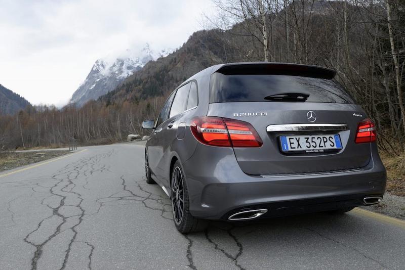 Mercedes Classe B con Michelin Alpin5 tanta sicurezza Mercedes Classe B con Michelin Alpin5 tanta sicurezza