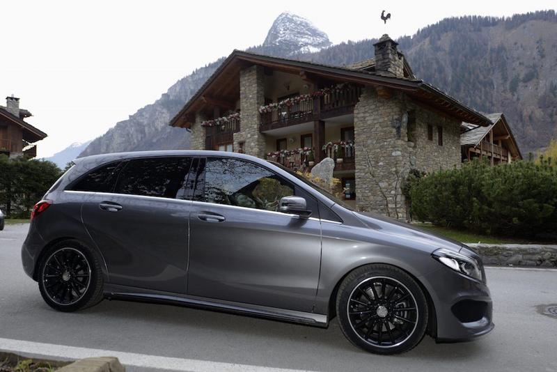 Mercedes Classe B con Michelin Alpin5 tanta sicurezza Mercedes Classe B con Michelin Alpin5 tanta sicurezza