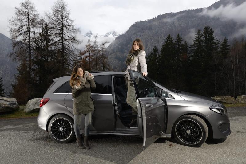Mercedes Classe B con Michelin Alpin5 tanta sicurezza Mercedes Classe B con Michelin Alpin5 tanta sicurezza