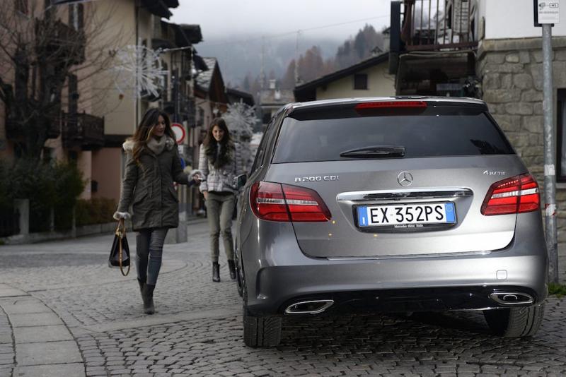 Mercedes Classe B con Michelin Alpin5 tanta sicurezza Mercedes Classe B con Michelin Alpin5 tanta sicurezza