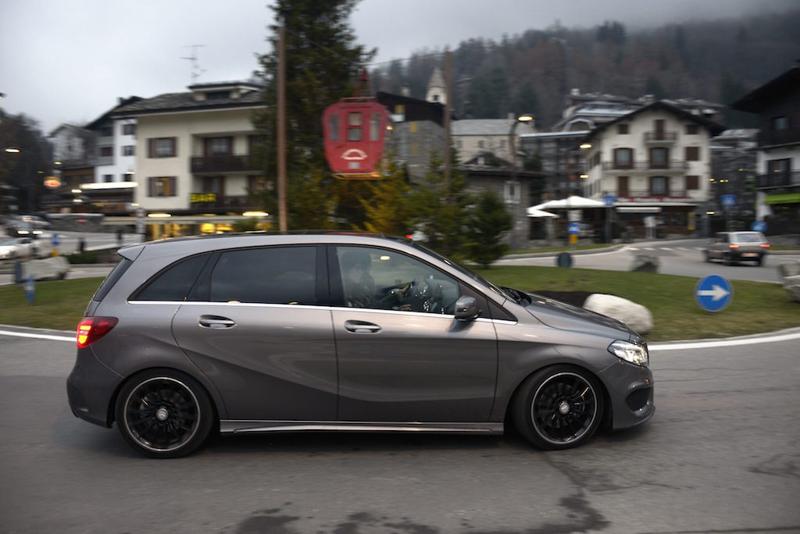 Mercedes Classe B con Michelin Alpin5 tanta sicurezza Mercedes Classe B con Michelin Alpin5 tanta sicurezza