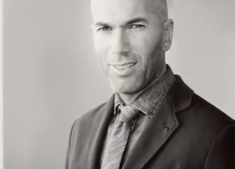 Zinedine Zidane testimonial di Mango Zinedine Zidane testimonial di Mango