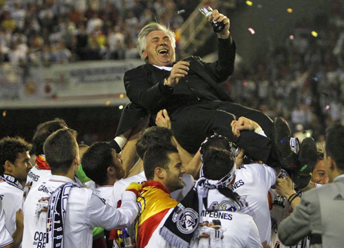 Florentino Perez: “Ancelotti diventerà il Ferguson del Real Madrid” Florentino Perez: “Ancelotti diventerà il Ferguson del Real Madrid”