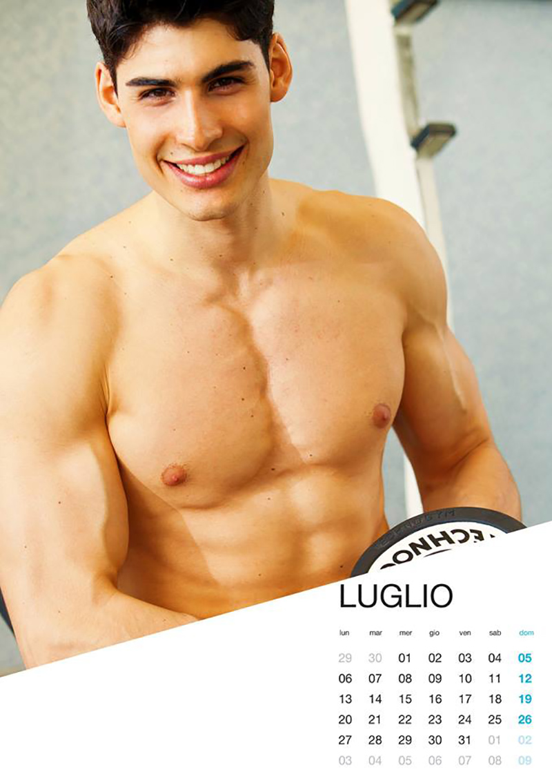 Fabio Marra protagonista del primo calendario interattivo d’Italia