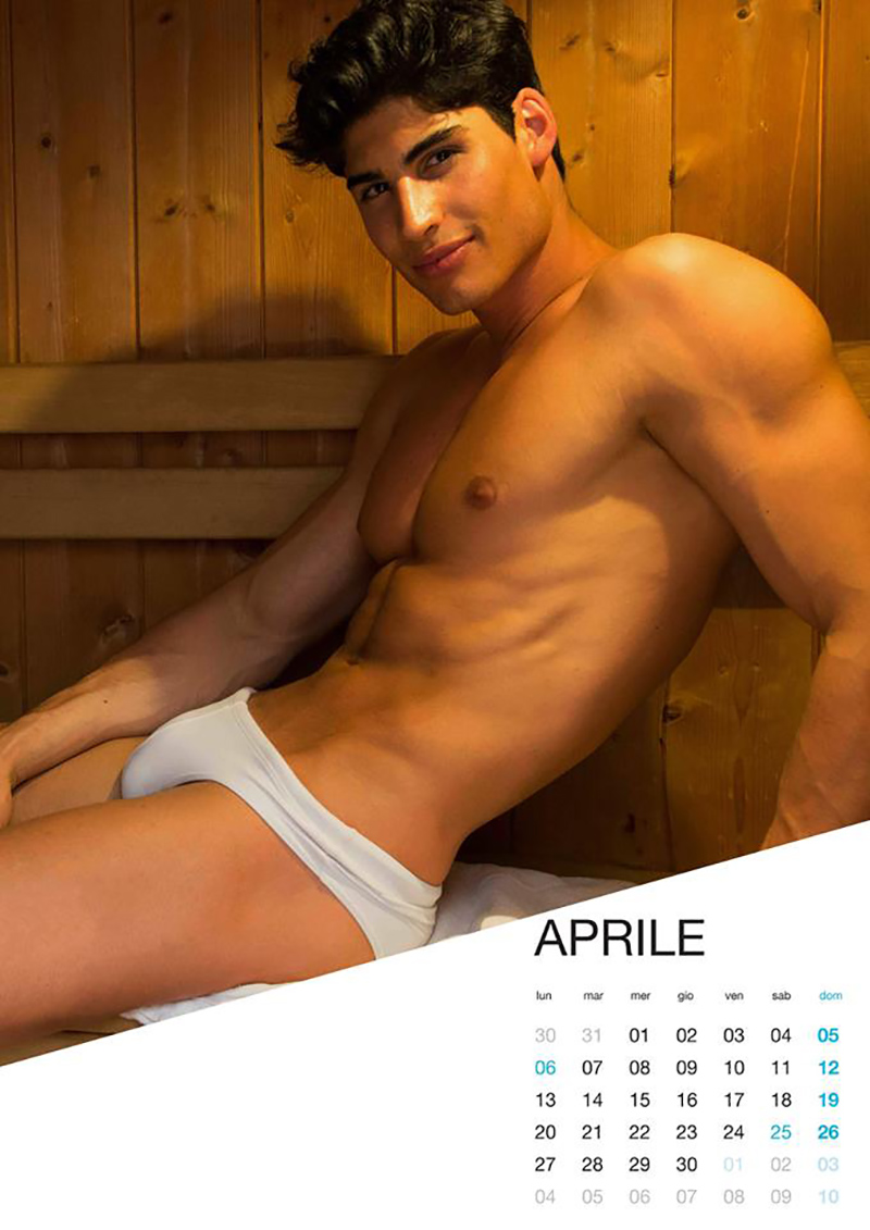 Fabio Marra protagonista del primo calendario interattivo d’Italia
