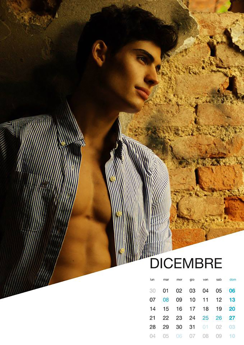 Fabio Marra protagonista del primo calendario interattivo d’Italia