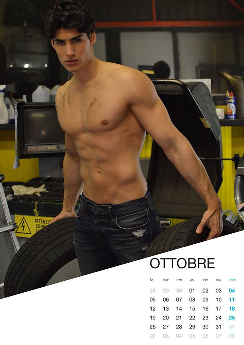 Fabio Marra protagonista del primo calendario interattivo d’Italia