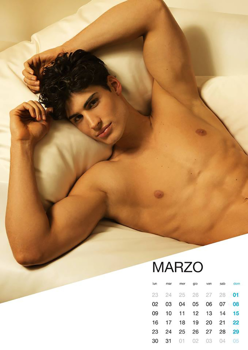 Fabio Marra protagonista del primo calendario interattivo d’Italia