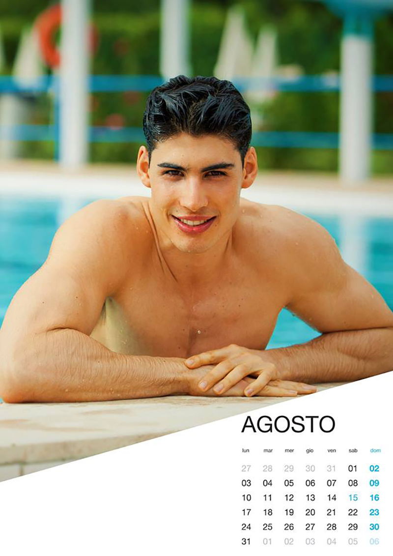 Fabio Marra protagonista del primo calendario interattivo d’Italia