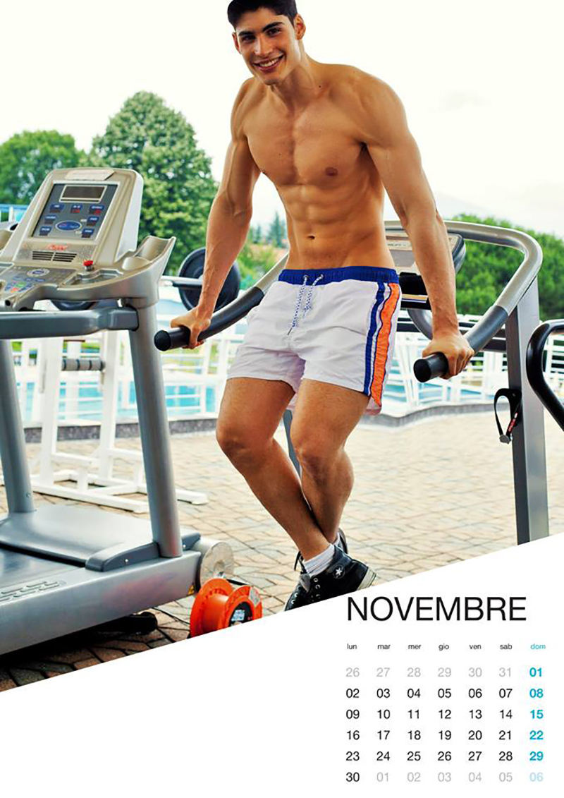 Fabio Marra protagonista del primo calendario interattivo d’Italia