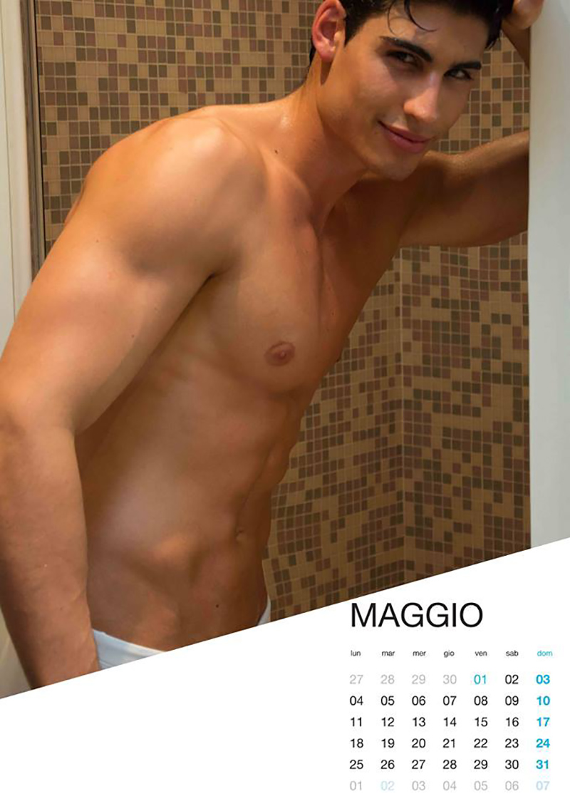 Fabio Marra protagonista del primo calendario interattivo d’Italia