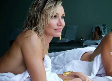 Anello al dito per Cameron Diaz