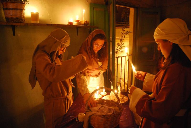 A Taurisano il Presepe vivente dei giovani. Pensando al lavoro che non c’è