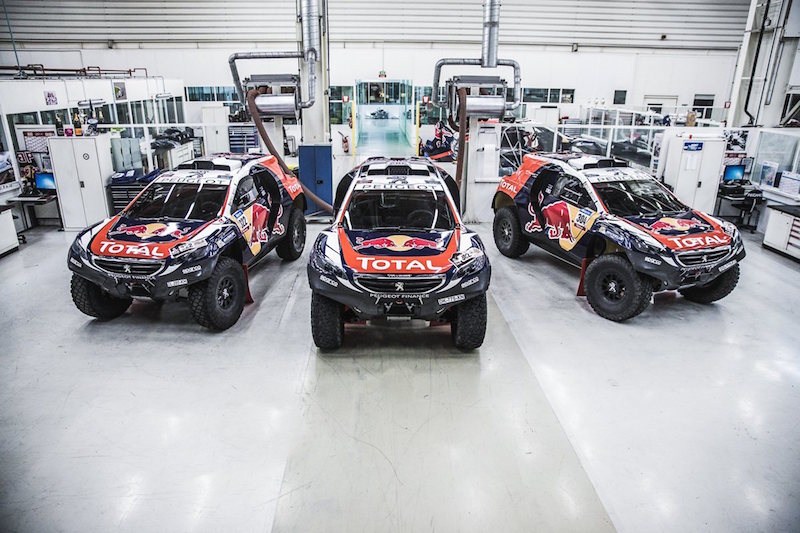 Peugeot 2008 DKR pronta per la battaglia Peugeot 2008 DKR pronta per la battaglia