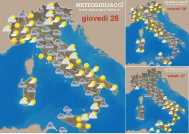 In arrivo una mega ondata di gelo a fine anno