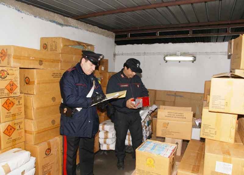 Pronti per la “guerra di Capodanno”. Sequestrata 1 tonnellata di botti proibiti