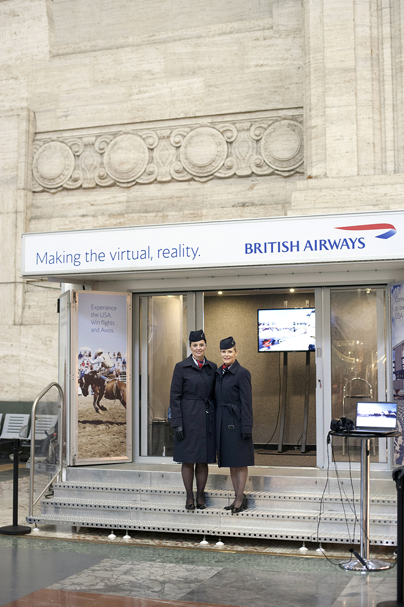 British Airways e Nicole Scherzinger in volo nel futuro e virtuale British Airways e Nicole Scherzinger in volo nel futuro e virtuale
