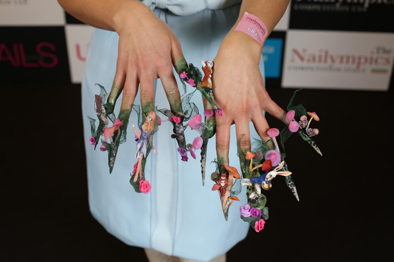 Unghie come opere d’arte: foto. Ecco le olimpiadi della manicure