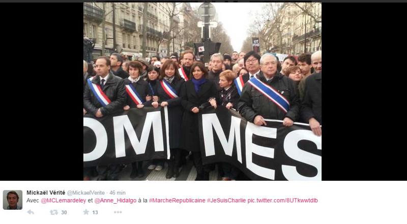 Due milioni di persone in piazza. Parigi capitale del mondo Due milioni di persone in piazza. Parigi capitale del mondo