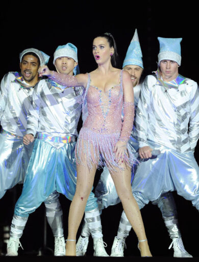 Katy Perry con Lenny Kravitz: il Superbowl diventa bollente