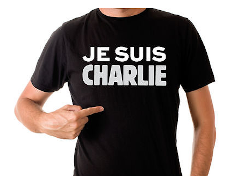Tazze, felpe e portachiavi: “Je suis Charlie” è diventato un brand Tazze, felpe e portachiavi: “Je suis Charlie” è diventato un brand