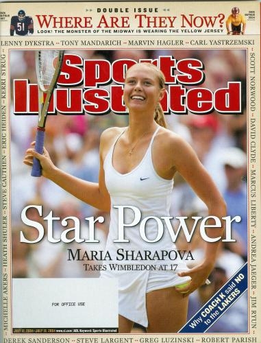 La Sharapova presenta la sua rivoluzionaria racchetta