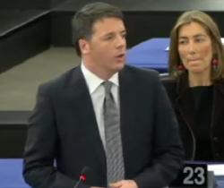 Semestre italiano, discorso di chiusura di Renzi. Ma l’Aula è vuota