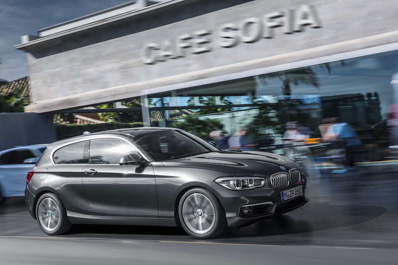 BMW Serie 1: nuovo design inconfondibile e sportivo, ora anche tre cilindri