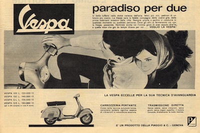 La Vespa Piaggio cambia marcia: da Vacanze romane alla community social La Vespa Piaggio cambia marcia: da Vacanze romane alla community social
