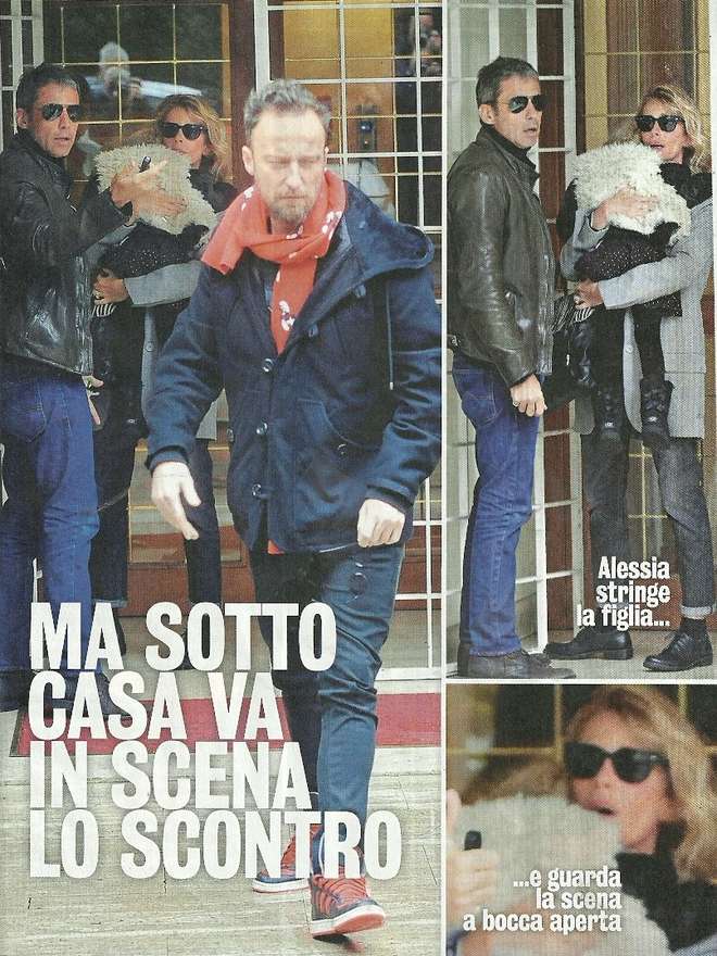 Marcuzzi-Calabresi-Facchinetti, musi lunghi sotto casa Marcuzzi-Calabresi-Facchinetti, musi lunghi sotto casa