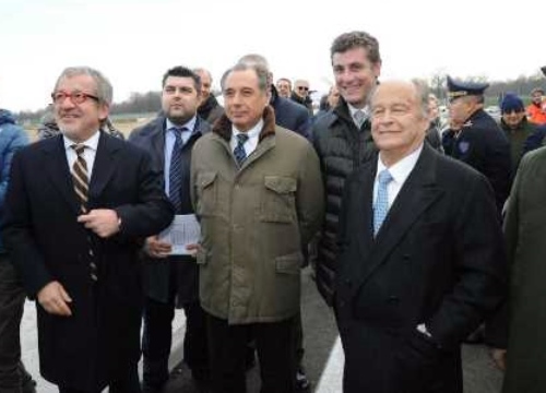 Pedemontana, inaugurazione bis. Maroni: “Si a opere di mitigazione” Pedemontana, inaugurazione bis. Maroni: “Si a opere di mitigazione”