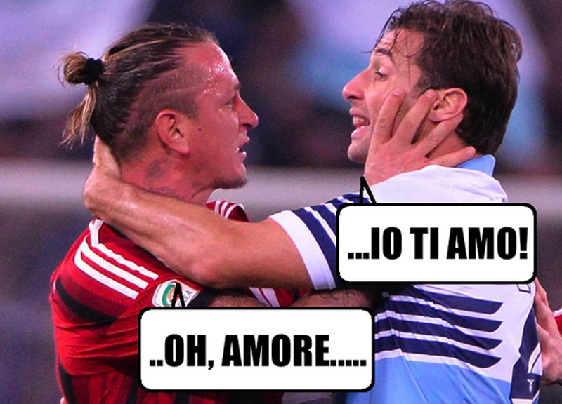 Mexes come Homer, Hulk Hogan e… il web sdrammatizza l’espulsione Mexes come Homer, Hulk Hogan e… il web sdrammatizza l’espulsione