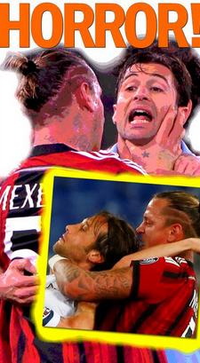 Mexes come Homer, Hulk Hogan e… il web sdrammatizza l’espulsione Mexes come Homer, Hulk Hogan e… il web sdrammatizza l’espulsione