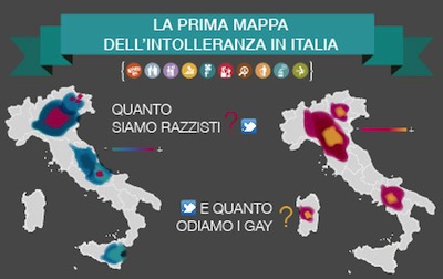 mappa intolleranza mappa intolleranza