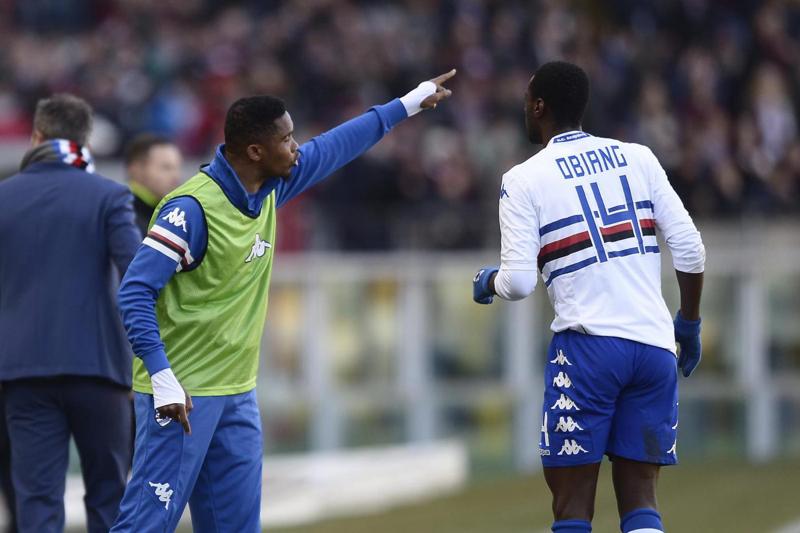 Mihajlovic-Eto’o subito scintille: Re Leone salta l’allenamento