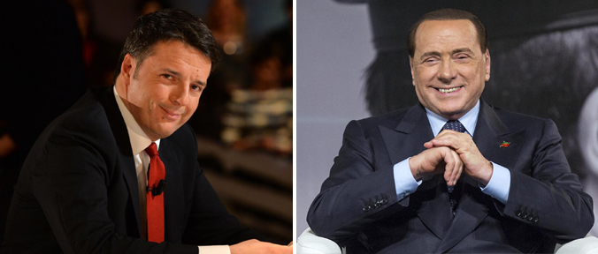 Silvio non rompe il patto con Renzi. Ed è guerra con Salvini e Fitto Silvio non rompe il patto con Renzi. Ed è guerra con Salvini e Fitto