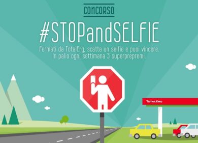 TotalErg e Adacto battezzano il concorso #STOPandSELFIE