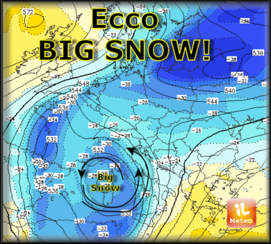 Dopo Big Snow arriva il vento siberiano. Da domenica Italia sferzata dal Burian