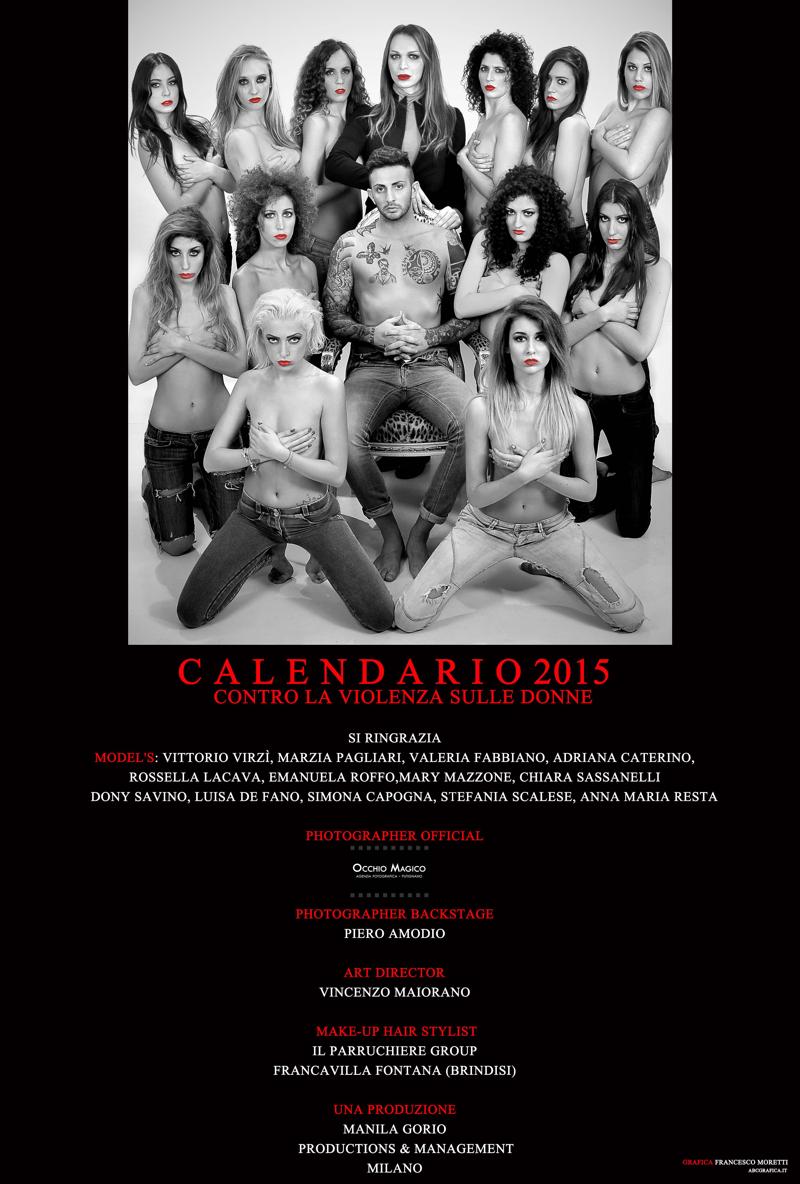 Calendario sexy contro la violenza sulle donne. Foto