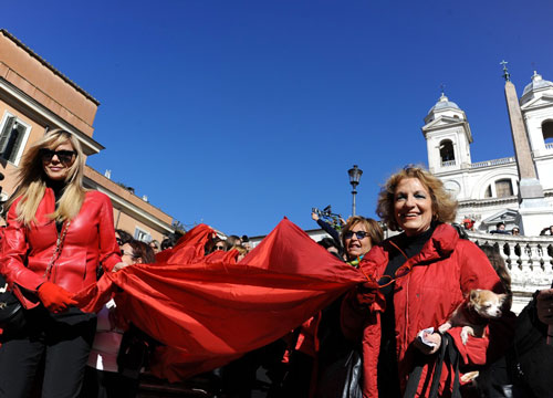 Ballando contro i violenti. Flash mob a La Sapienza Ballando contro i violenti. Flash mob a La Sapienza