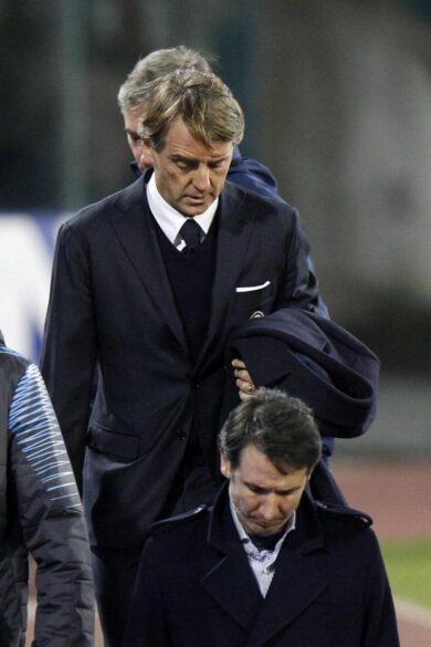 Napoli-Inter, Mancini: “Siamo dei pollastri…”