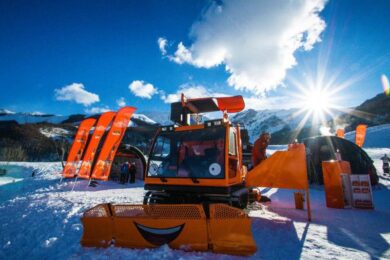 Con il Gatto delle Nevi Aperol Spritz, 14 febbraio ad alta quota