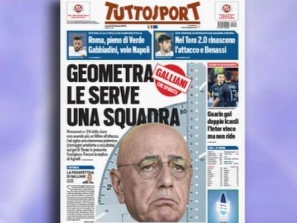 Juve-Milan, la prospettiva di Galliani fa scoppiare l’ironia sul web