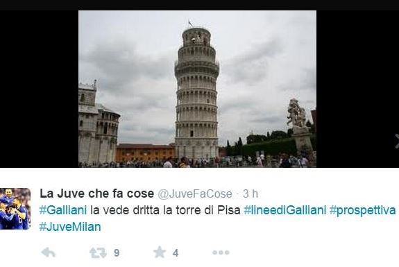 Juve-Milan, la prospettiva di Galliani fa scoppiare l’ironia sul web