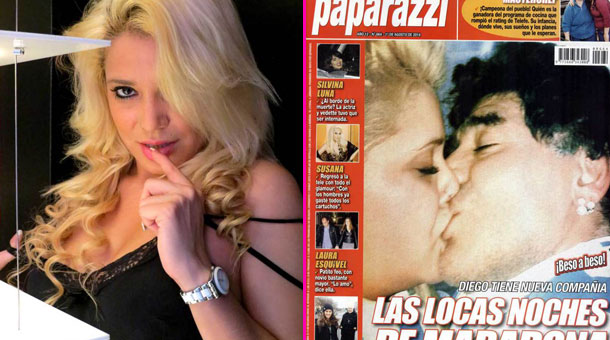 Maradona si fa un lifting facciale per Rocio. Foto Maradona si fa un lifting facciale per Rocio. Foto