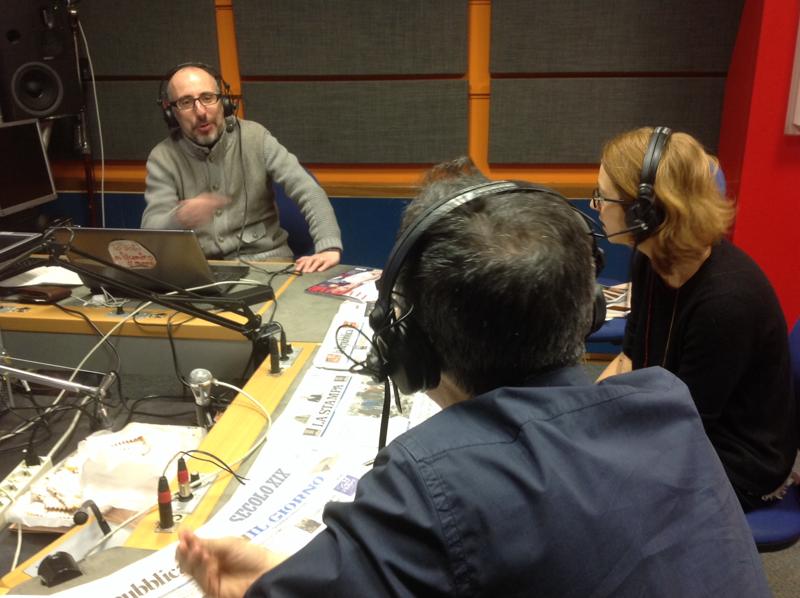 Caterpillar AM dietro le quinte di Rai Radio2 con Filippo Solibello&Company Caterpillar AM dietro le quinte di Rai Radio2 con Filippo Solibello&Company