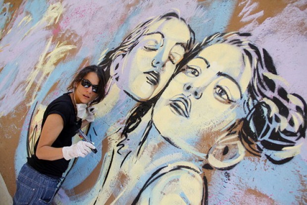 Digart:la street art per la tela a mare aperto più grande del mondo Digart:la street art per la tela a mare aperto più grande del mondo