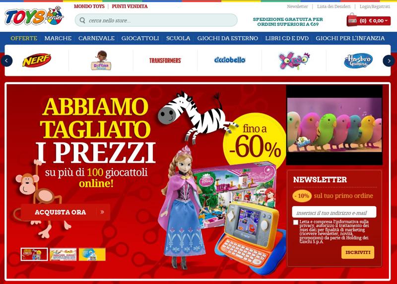 Toys Center, intreccio tra e-commerce e punto vendita Toys Center, intreccio tra e-commerce e punto vendita